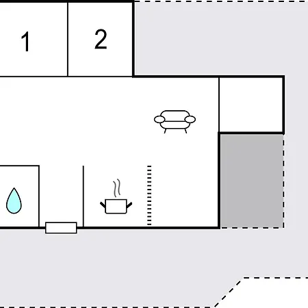 Feriehus 2 Bedroom In Hjørring